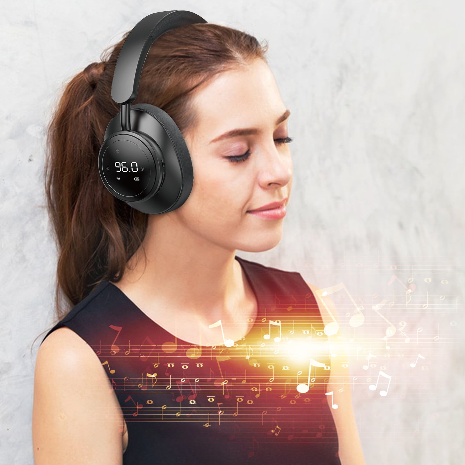 Bluetooth Wireless Gaming Headset ,built-in mics,compatible with Dolby Atmos,Lightweight over-ear headphones,Durable Frame,Ultra-Clear ,for PC,Xbox One,Xbox Series X|S,PS5,PS4, Travel