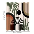 thumbnail image 4 of Boho Shower Curtain, Colorful Waterproof Fabric Cloth Shower Curtain Set, Modern Minimalist Home Bathroom Curtain Decor Bath with 12 Hooks, 4 of 7
