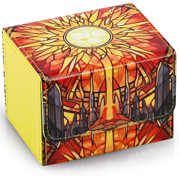 The MTG card box, the trading card storage box, holds over 120 sleeve commander decks