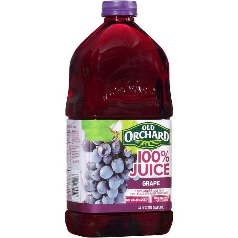 (4 pack) Old Orchard® Grape 100% Juice 64 fl. oz. Bottle