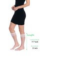 thumbnail image 2 of 8 Pairs Sheer Knee High Socks for Women 15 Denier Stay up Band (White), 2 of 6