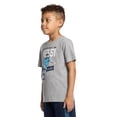 thumbnail image 2 of Camiseta Messi para niño, corte slim fit, manga corta, gris jaspeado, 2 of 4