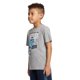 thumbnail image 2 of Camiseta Messi para niño, corte slim, estampado gráfico, algodón, gris jaspeado, 2 of 4