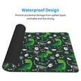 thumbnail image 4 of Bingfone T Rex And Dinosaur Bone Large Gaming Mouse Pad,Extended Desk Mousepad With Stitched Edges,Non-Slip Base,Water Resist Keyboard Pad For Gamer, Office & Home, 29.5 X 16 In, 4 of 9