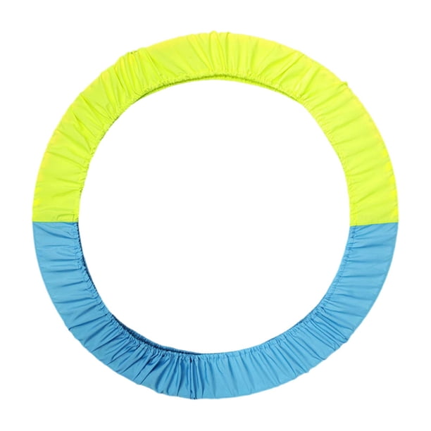 Funda protectora para gimnasia artística, estuche protector, se adapta a tamaños de 60 cm a 85 cm. Azul y amarillo