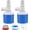 1/2" Top Inlet, variant on 3/4" Side Top Inlet Water Float Valve, 2 Pack Water Trough Float Valve Water Level Control Float Valve for Water , Automatic Water Shut Off Valve Pool Auto Fill for Livestock Pond Aquarium