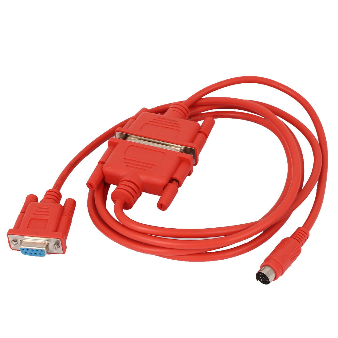 RS232 to RS422 Adapter Cable for Mitsubishi SC-09 Melsec FX A PLC 5.2 Ft Long Redby KPSheng 