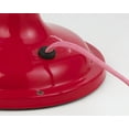 thumbnail image 6 of Better Homes & Gardens New 12 inch Retro 3-Speed Metal Tilted-Head Oscillation Table Fan Red, 6 of 8