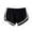 8# Black, variant on Gym Shorts Women Cotton Yoga Summer Retro Dolphin Shorts Running Active Dance Elastic Shorts Hot Pink XL