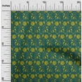 thumbnail image 1 of oneOone Cotton Silk Fabric Leaves & Floral Block Print Fabric By Yard 42 Inch Wide, 1 of 4