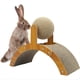 thumbnail image 1 of Juguete para Rascar de Sisal Natural para Gatos, Pelota para Rascar, Cuerda de Sisal, Rascador de Garra de Conejo, Bola Giratoria, Juguetes Interactivos para Mascotas., 1 of 8