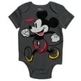 thumbnail image 4 of Disney Mickey Mouse Newborn Baby Boys 5 Pack Bodysuits, 4 of 5