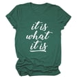 thumbnail image 1 of Camiseta De Gran Tamaño Con Estampado De Letras,Camisa Con Estampado De Letras Camiseta Informal Con Cuello Redondo Con Letras Camisa Con Estampado De Letras Instalación Sin Esfuerzo, 1 of 4