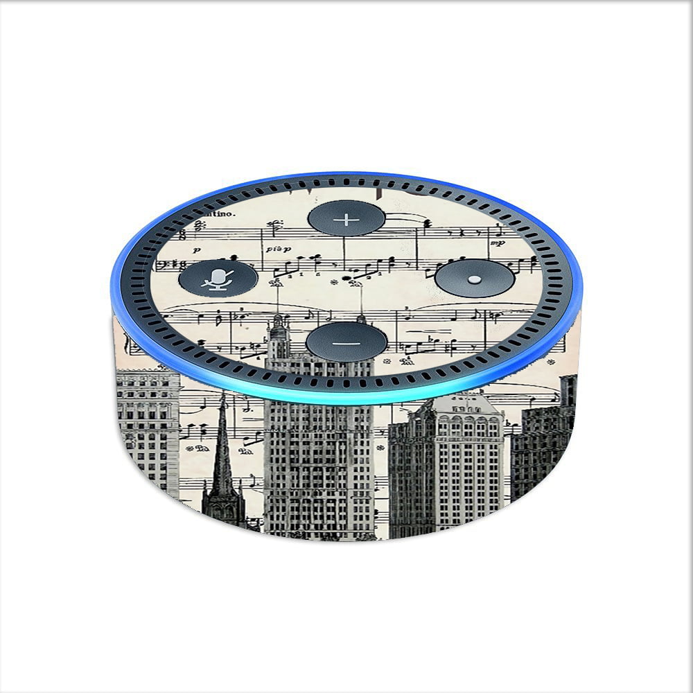 2nd generation / New York City2 Skin Decal Vinyl Wrap for  Echo Dot 2 
