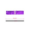 thumbnail image 3 of INSPIRE CHIC Women's Shining Wide Waist Belts Interlock Buckles Sequins Decor Stretchy Belts 2PCS Light Purple, 3 of 6