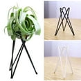 thumbnail image 5 of Geometric Nordic Style Container Flower Pots Stand Iron Tabletop Ornament Flower Pot Tillandsia Stand Home Decoration Air Plant Holder BLACK, 5 of 8
