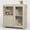 Wood, variant on Noaman 4-Tier Wooden Guinea Pig Cage with Storage Cabinet, 31.5"L x 15.75"W x 34.65"H Hamster Habitat with Acrylic Windows & Openable Top, Natural Wood Color