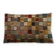 thumbnail image 1 of Ahgly Company Outdoor Rectangular Contemporary Lumbar Throw Pillow, 13 inch by 19 inch, 1 of 5