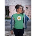 thumbnail image 2 of Whoopsie Daisy Heart Core T-Shirt Women -Image by Shutterstock, Female Large, 2 of 4