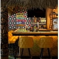 thumbnail image 2 of Vintage Welcome to Our Tiki Bar Metal Sign, 8 x 12 Inch Rustic Wall Decor for Outdoor Patio, Beach House, Poolside or Bar, 2 of 6