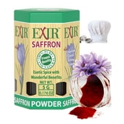 Exir Saffron Powder (5 Gram) Spanish Spice Seasoning