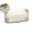 White, variant on Sponge Holder for Kitchen Sink, Clear Acrylic Sink Organizer with Auto-Draining Tray, Countertop Sink Caddy for Sponges, Soap, Brush & Cleaning Tools