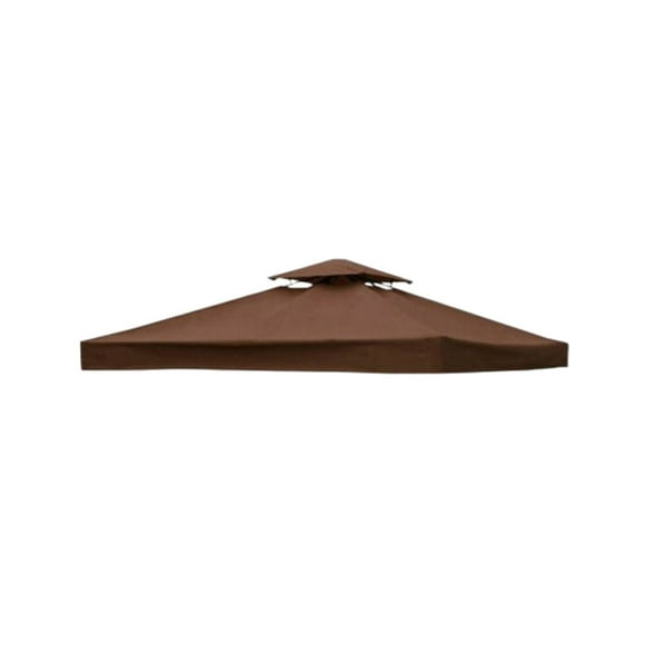 Bearachild Cubierta de dosel, piezas de repuesto para acampar al aire libre, accesorios de Gazebo, accesorio de repuesto Beige de doble Jardín y Patio Café/Doble