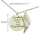 thumbnail image 4 of Wing Love Necklace, Diamond-Encrusted Wing Necklace, Romantic Gift, Silver Tone, Unique Design, Foldable Chain, 18-Inch Length, for Office, for Couple, 4 of 8