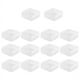 thumbnail image 1 of Paquete de 40 Cajas de Almacenamiento de Cuentas de PláStico Transparente con Tapa con Bisagras para ArtíCulos PequeñOs, Diamantes, Cuentas (2,2 X 2,2 X 0,79 Pulgadas), 1 of 5