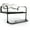 White, variant on MODZ® Flip4 EZGO TXT & TXT48 (1994-UP) Golf Cart Rear Seat Kit – Choose Color