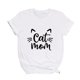 thumbnail image 4 of Camiseta holgada de cuello redondo para mujer Harajuku con estampado del Día de la madre a la moda para mujer Fridja  bn3710, 4 of 5