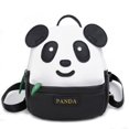 thumbnail image 1 of Cute Panda Pattern Backpack PU Leather Travel Bag Small Size Casual Backpack-SinKeeU, 1 of 4
