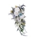 thumbnail image 2 of Ramo de novia, ramo de novia artificial, centro de mesa con cintas, ramo de flores falsas, ramo para aniversario, 2 of 9