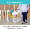 thumbnail image 5 of Toddleroo Superyard Ultimate 8-Panel Portable Baby Play Yard, Indoor Outdoor Use, Ivory, 5 of 13