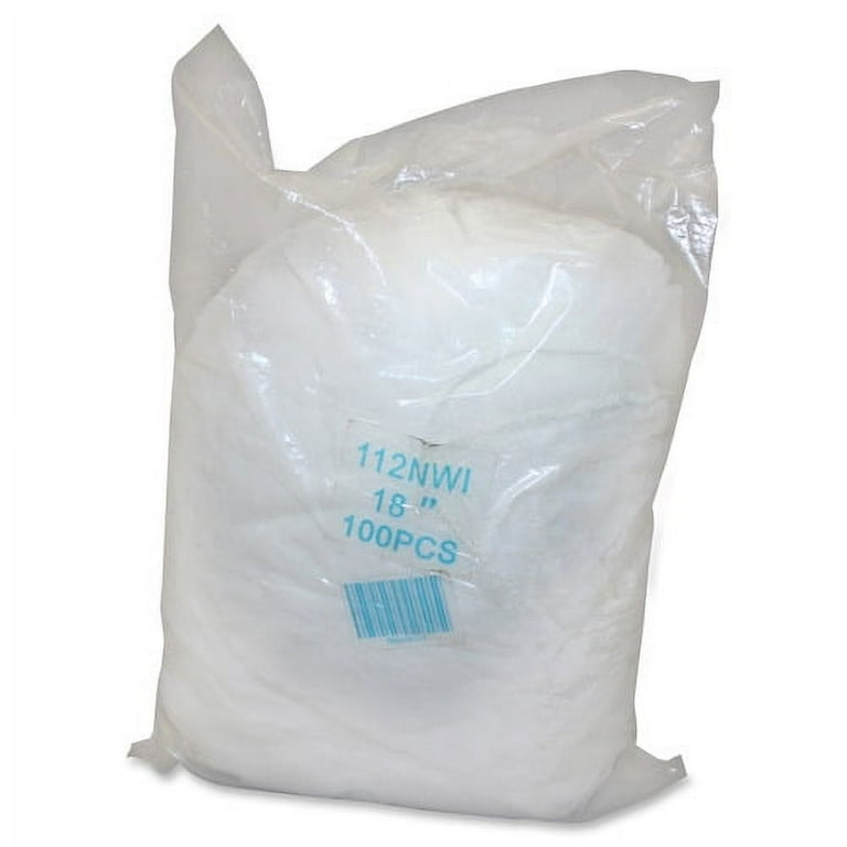 Genuine Joe Beard Cap - White - Comfortable, Breathable - 100 / Bag Genuine Joe Beard Cap - White - Comfortable, Breathable - 100 / Bag