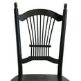 thumbnail image 2 of Sunset Trading Selections Allenridge Dining Chairs Black Solid Wood (Set of 2), 2 of 3