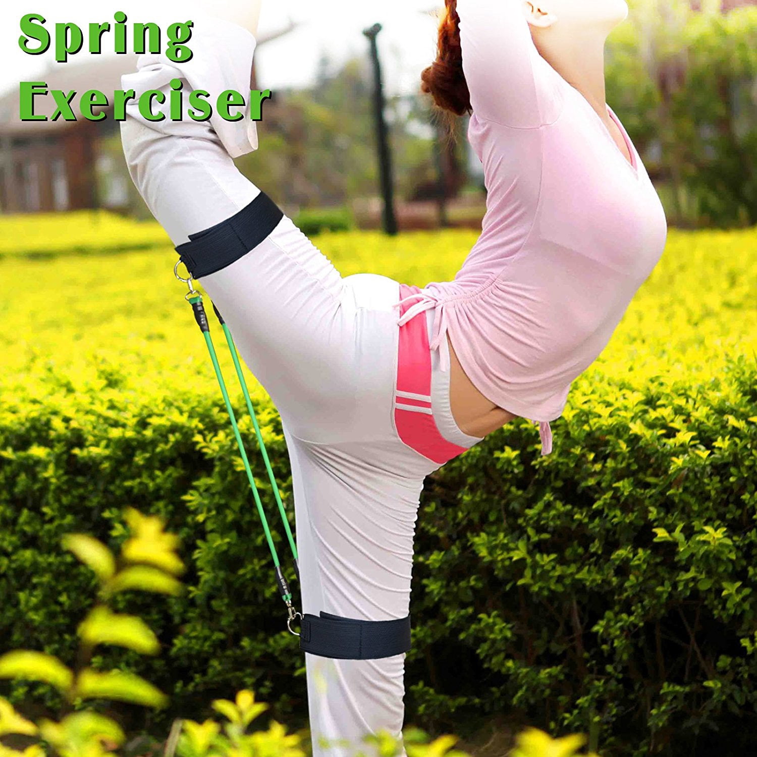 Strong Camel Kinetic Bands Cheerleading Resistance Bands Cheer Fitness Jump Higher Toe Touch Stunt Strap
