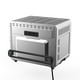 thumbnail image 5 of Horno de encimera Megachef 10 en 1 electrónico multifunción con tecnología de aire caliente de 360 ​​grados, cromado plateado, capacidad de 25 litros, 5 of 5