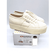 Superga Women's 2790 Organic Cotton On Hemp Sneaker- Off- White US 9.5 / EUR 41