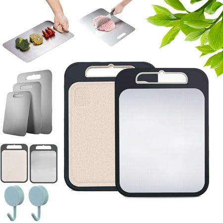 

Cutting Board Japanese Steel 2024 New Pure Titanium Cutting Boards For Kitchen Double Titanium Cutting Mat From Japan Board