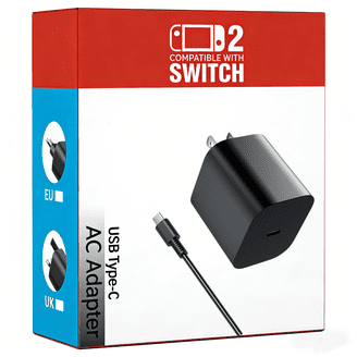 Nintendo, Nintendo Switch AC Adapter and HDMI Cable, 5ft, Black