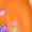 Orange, variant on Girls Halloween Ghost Print T Shirt Cute Colorful Bow Flower Casual Fashion Short Sleeve Tops