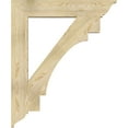 thumbnail image 3 of Ekena Millwork 6"W x 38"D x 46"H Merced Traditional Rough Sawn Bracket, Douglas Fir, 3 of 4