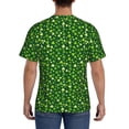 thumbnail image 3 of Bixox Men's Happy St. Patrick's day Printed Short Sleeve Skinny Athletic T-Shirt, 3 of 6