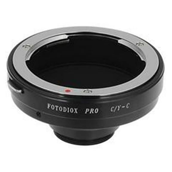 Fotodiox CY-C-Pro Pro Lens Mount Adapter - Contax, Yashica Lens To C-Mount Cine & CCTV Camera Body