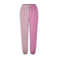 thumbnail image 4 of Outfmvch Baggy Pants Women，Sweatpants for Men，Wide Leg Linen Pants for Women，Work Pants，Cargo Pants Women，Flowy Pants for Women，Lounge Pants Women，Yoga Pants Women Pink，S, 4 of 4