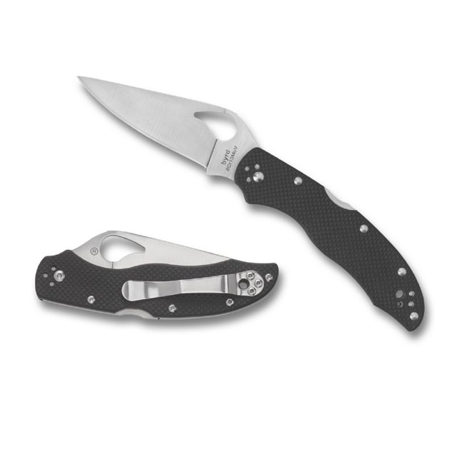 BYRD BY03PBK2W BYRD CARA CARA 2 WAVE FOLDER 3.75 IN PLAIN BLADE FRN HANDLE