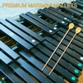 thumbnail image 3 of LJNYFDC Maillets Marimba Durables avec Longue Poignée en Bois Prise en Main Confortable Tête en Forme de Champignon Instruments de Percussion Largement Utilisés, 3 of 7