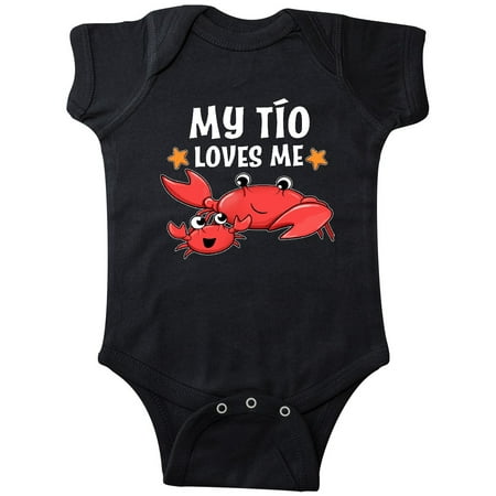 

Inktastic My Tío Loves Me- cute crab family Gift Baby Boy or Baby Girl Bodysuit