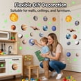 thumbnail image 5 of 780 Pcs Glow In The Dark Solar System Wall Stickers, Luminous Planet Star Dot Wall Decals, Space Decor for Kids Bedroom Ceiling Home Decor, 5 of 6